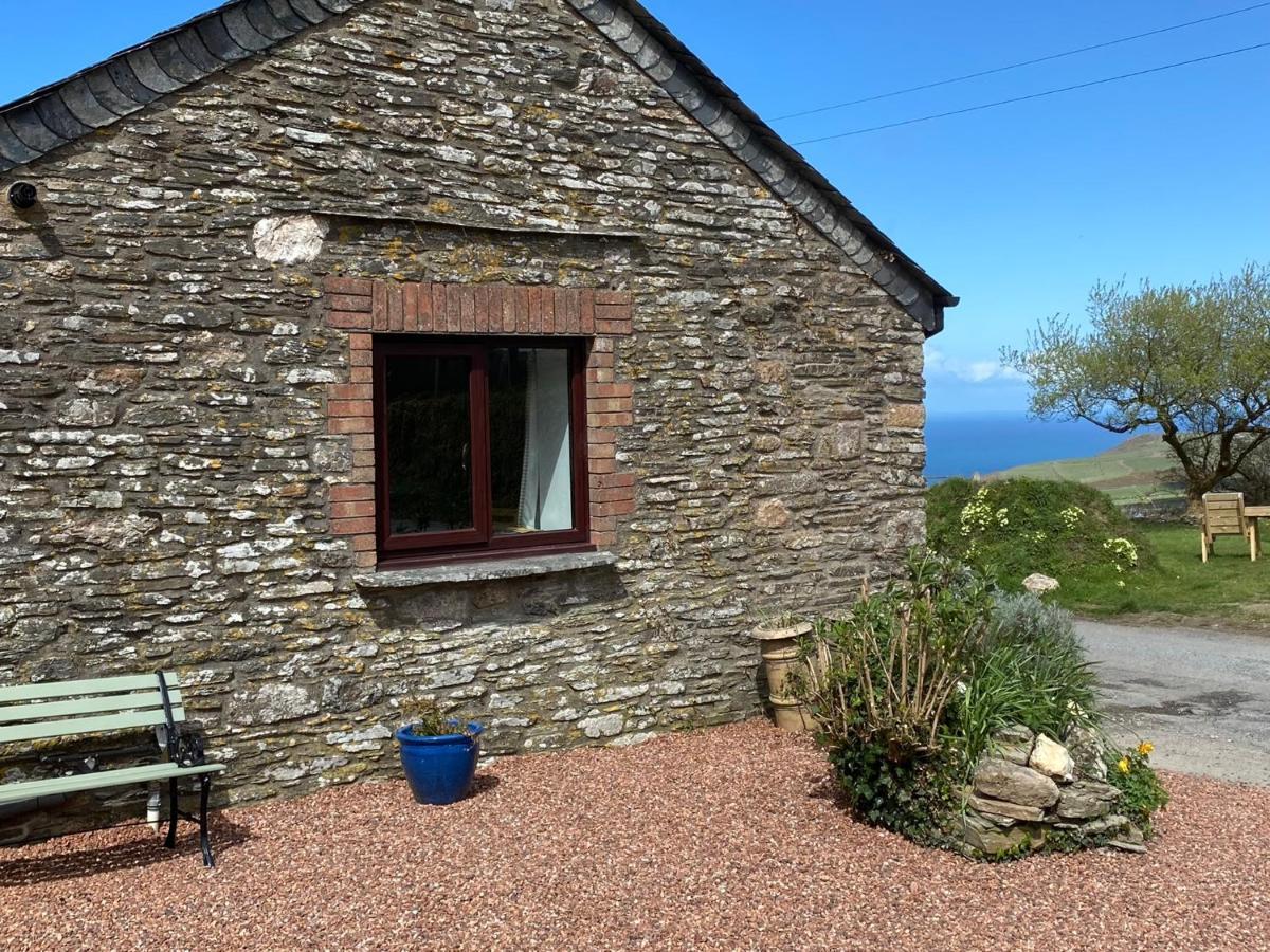 Polrunny Farm Seaberry Cottage With A Sea View And Log Burner Boscastle Exteriér fotografie