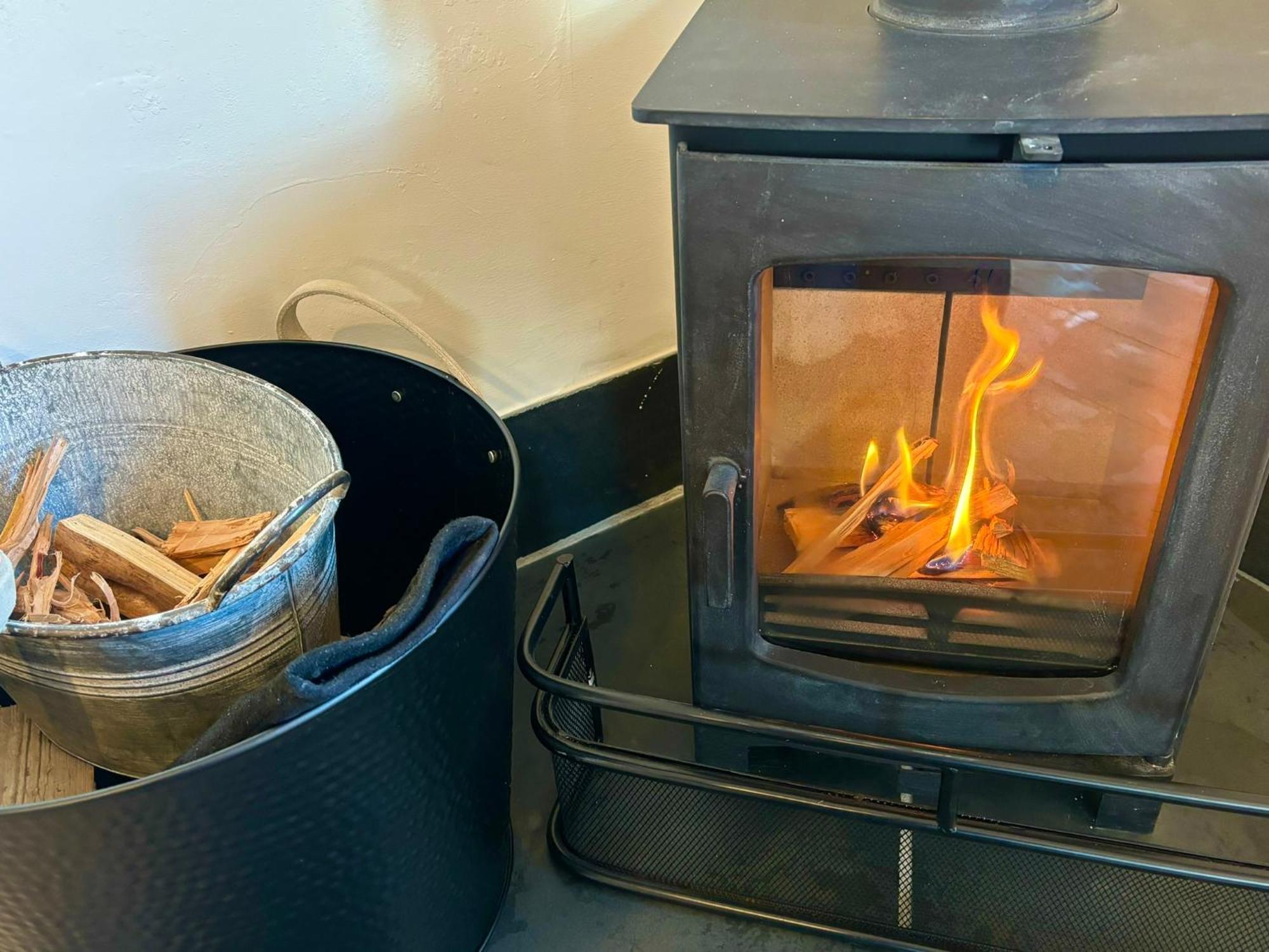 Polrunny Farm Seaberry Cottage With A Sea View And Log Burner Boscastle Exteriér fotografie