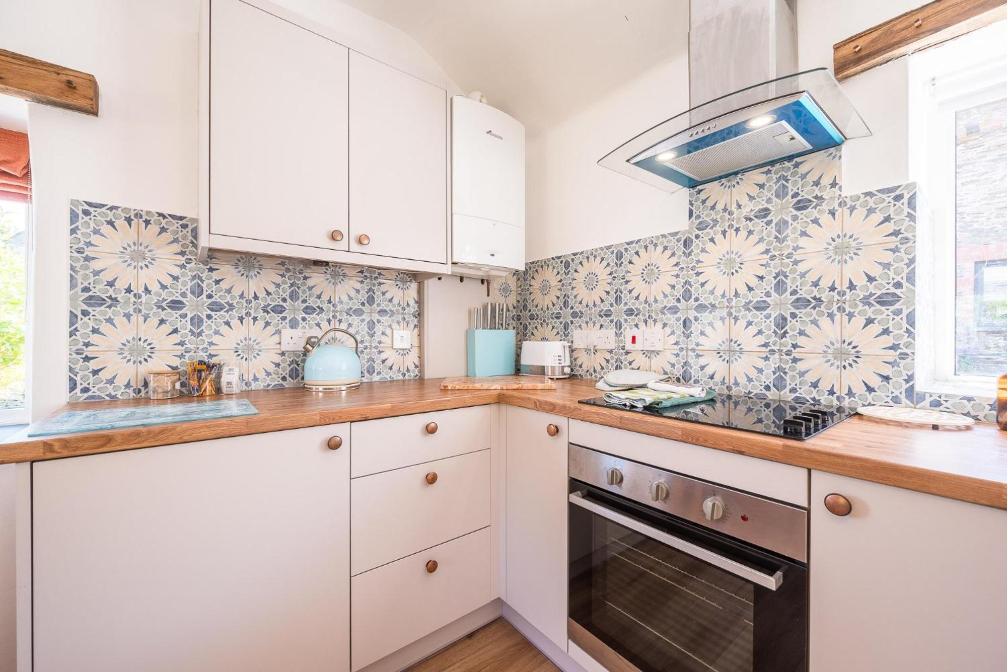 Polrunny Farm Seaberry Cottage With A Sea View And Log Burner Boscastle Exteriér fotografie